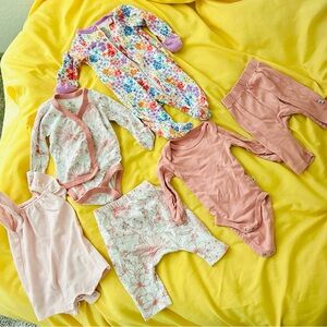 The Honest Company, Carter’s & Wonder Nation Newborn Baby Pink + Matching Sets